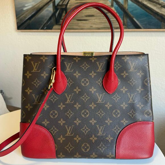 💎✨ULTRA RARE✨💎Authentic Louis Vuitton Flandrin Monogram Two-Way - Picture 4 of 9